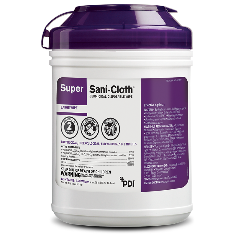 Super Sani-Cloth Large Canister